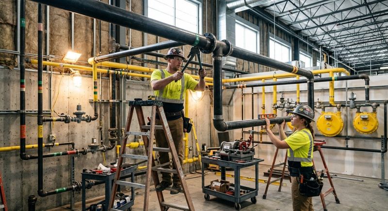 Commercial Gas Installation in Denver County, CO