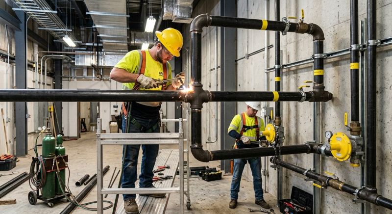 Commercial Gas Piping in San Antonio, TX