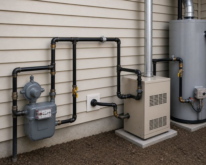Gas Line Plumbing in Austin, TX