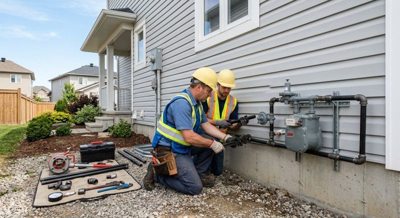 Gas Pipe Installation in Kansas City, MO
