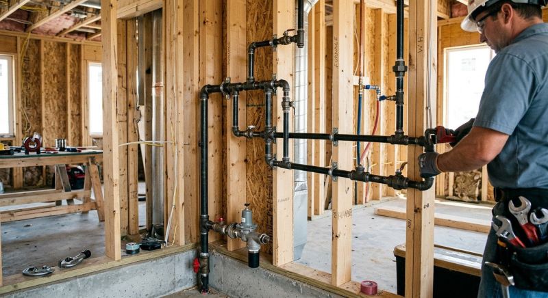 Gas Plumbing Installation in Fredericksburg, VA