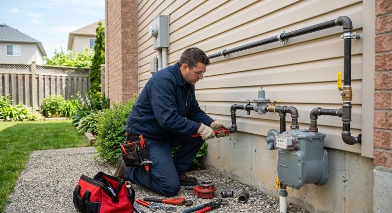 Home Gas Line Installation in Fredericksburg, VA