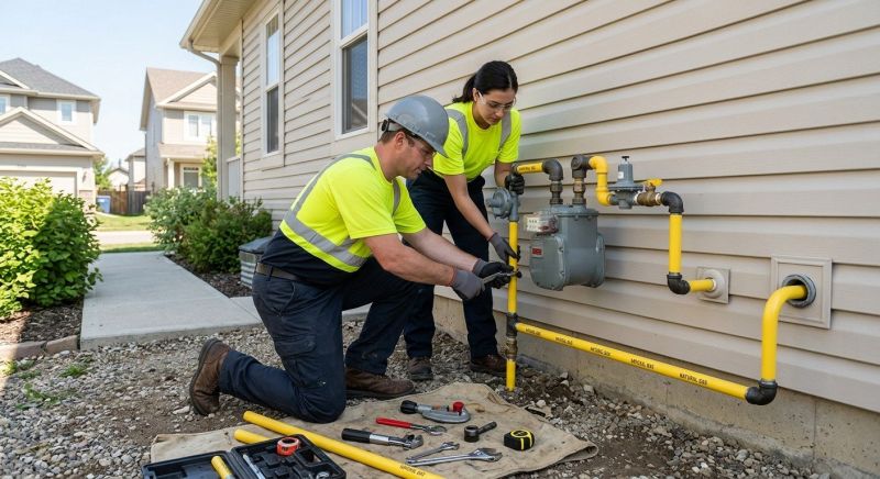 Natural Gas Line Installation in Annapolis, MD