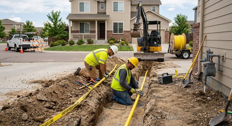 Underground Gas Line Service in Annapolis, MD