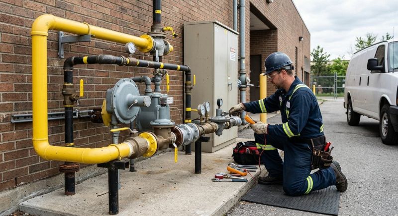 Commercial Gas Line Repair in Denver County, CO