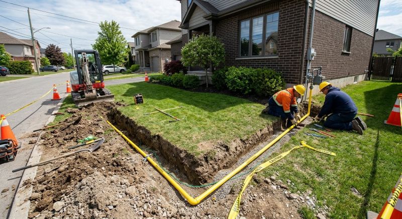 Underground Gas Line Service in Fredericksburg, VA