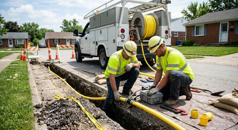 Underground Gas Line Service in Sacramento, CA